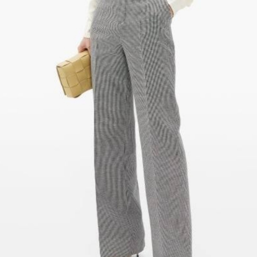 altuzarra black birdseye pants new with tags